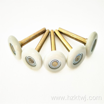 2*4 Garage door beige nylon roller